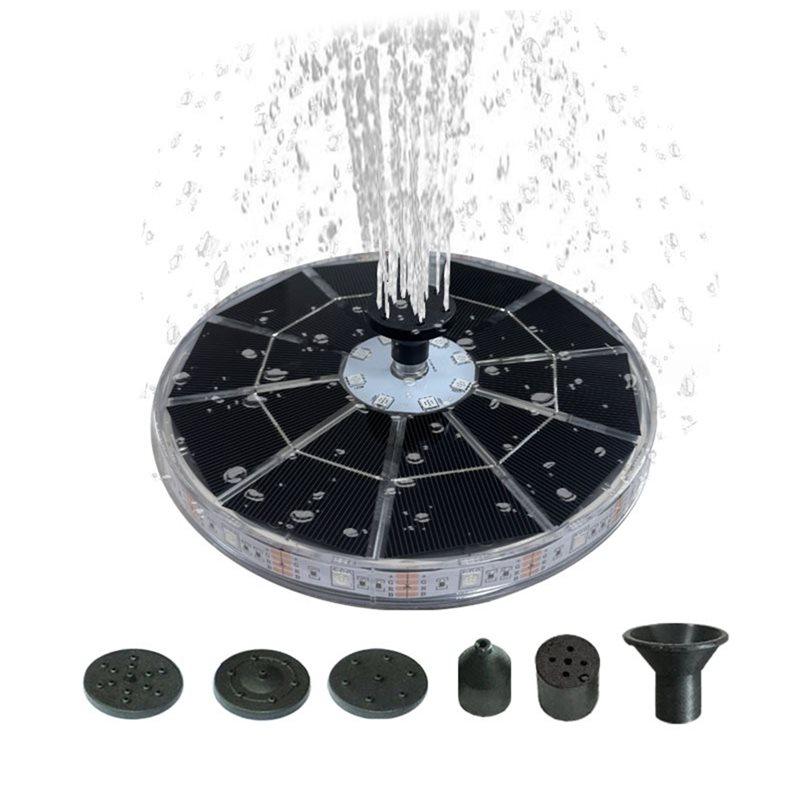 Floating Solar Fountain Water Pump - AT43 - Pływająca fontanna zasilana energią