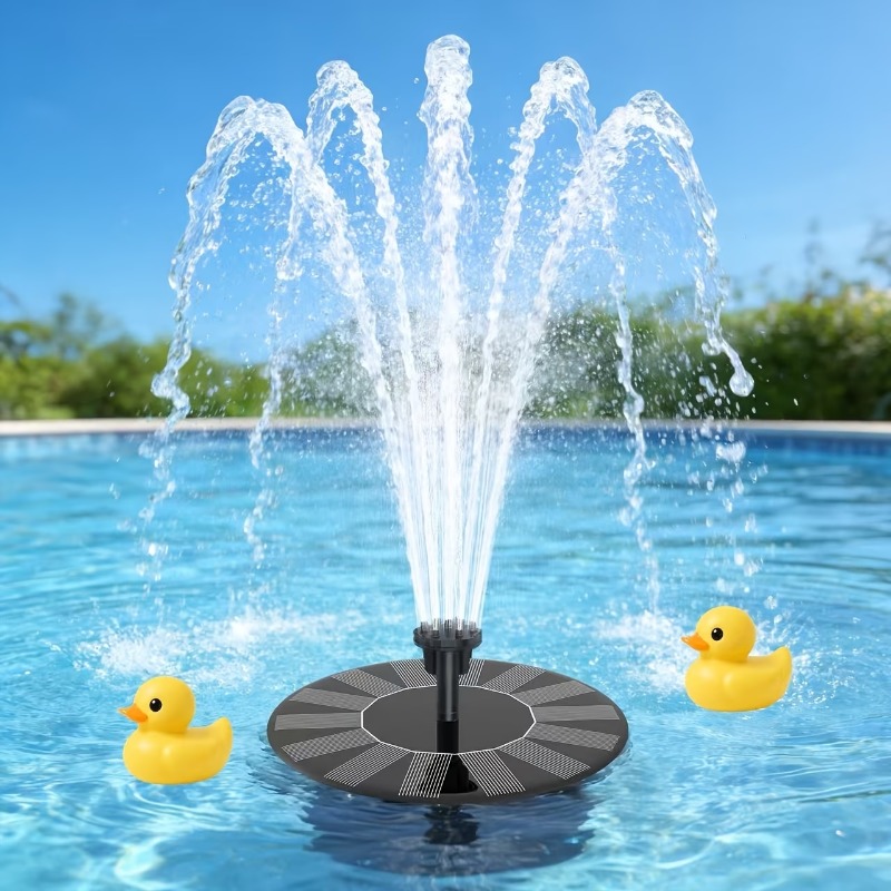 Floating Solar Fountain Water Pump - Pompa solarna do fontanny, 13 cm