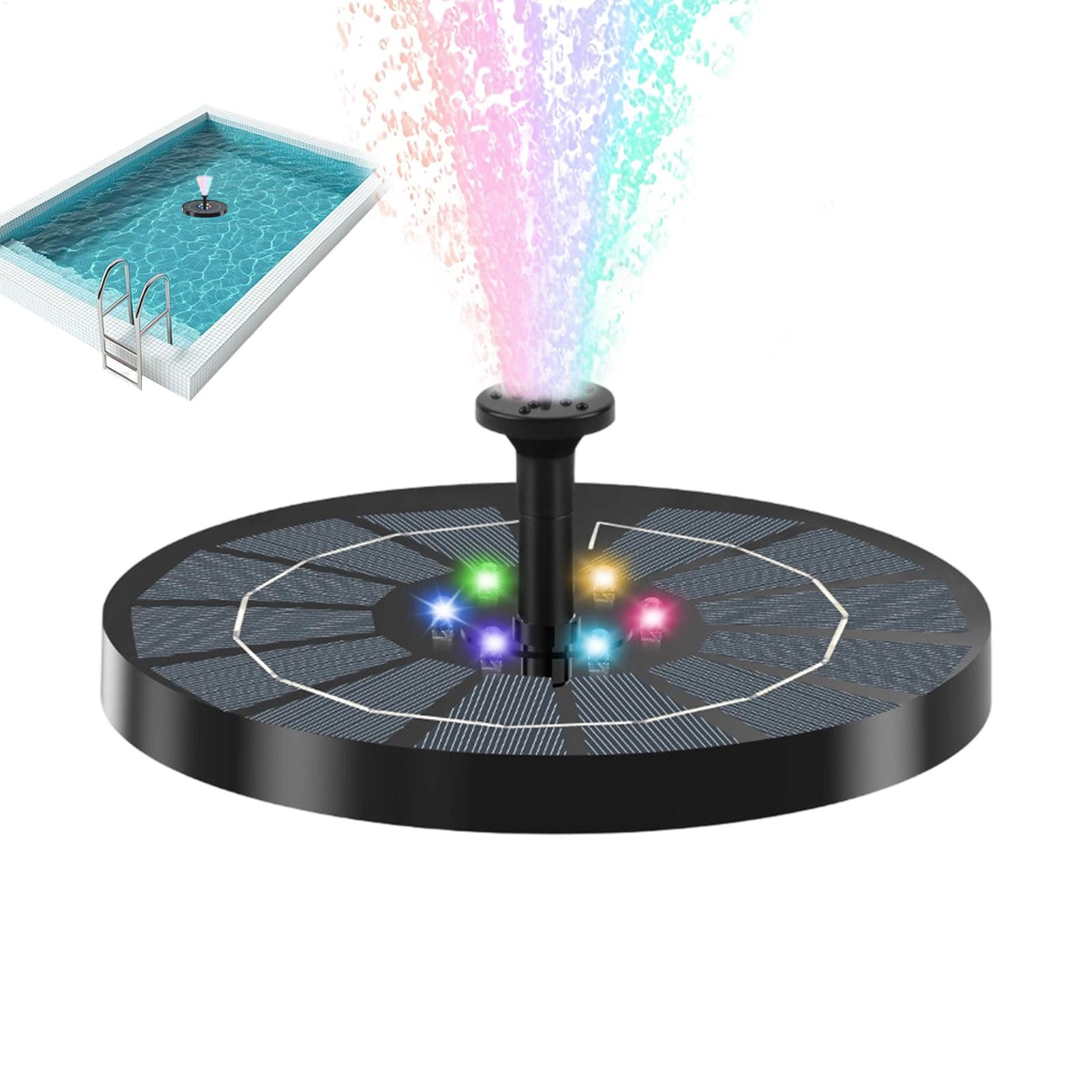 Floating Solar Fountain Water Pump - Fontanna do kąpieli dla ptaków ze