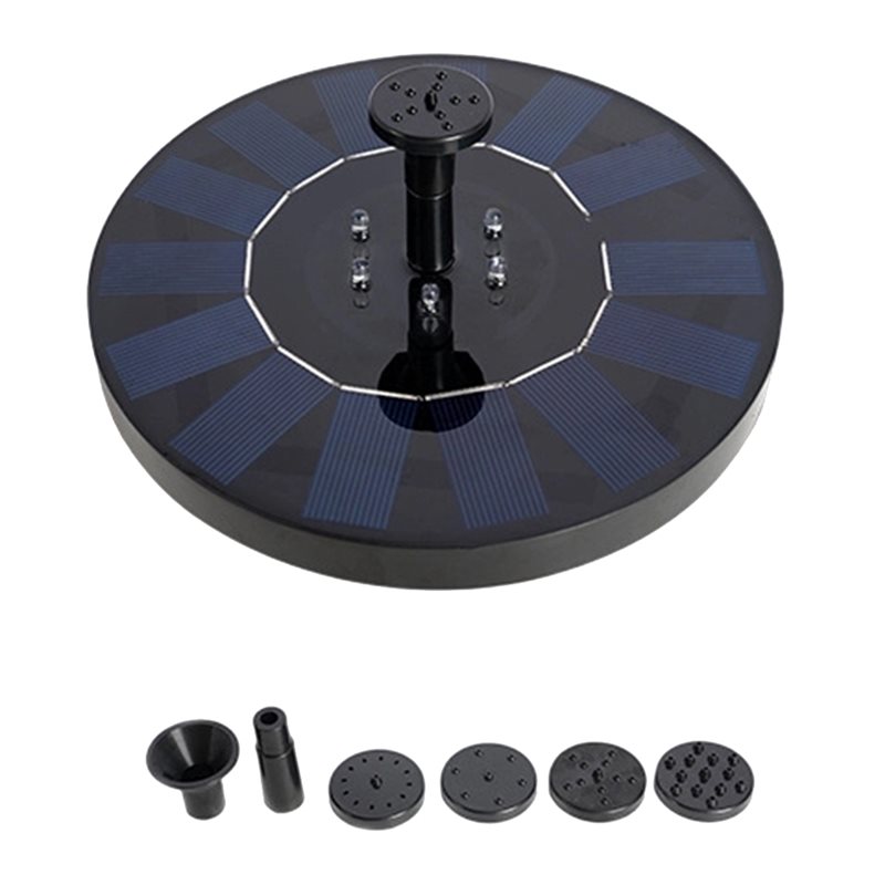 Floating Solar Fountain Water Pump - B08B - Fontanna solarna bez baterii,