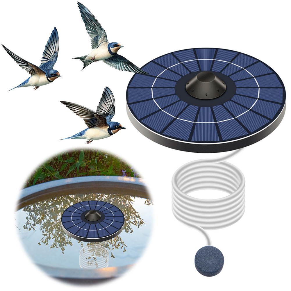 Solar Pond Aerator Oxygen Pump - Solarny pływający aerator do stawu, pompa