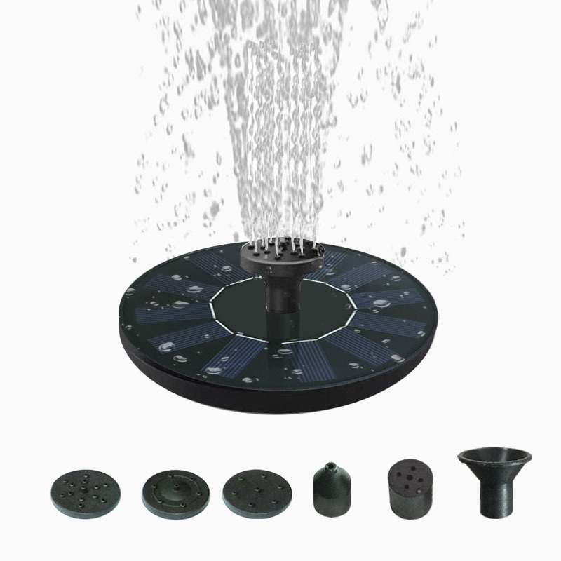 Pompa solarna do fontanny 13/1 – Floating Solar Fountain Water Pump recenzja i cena