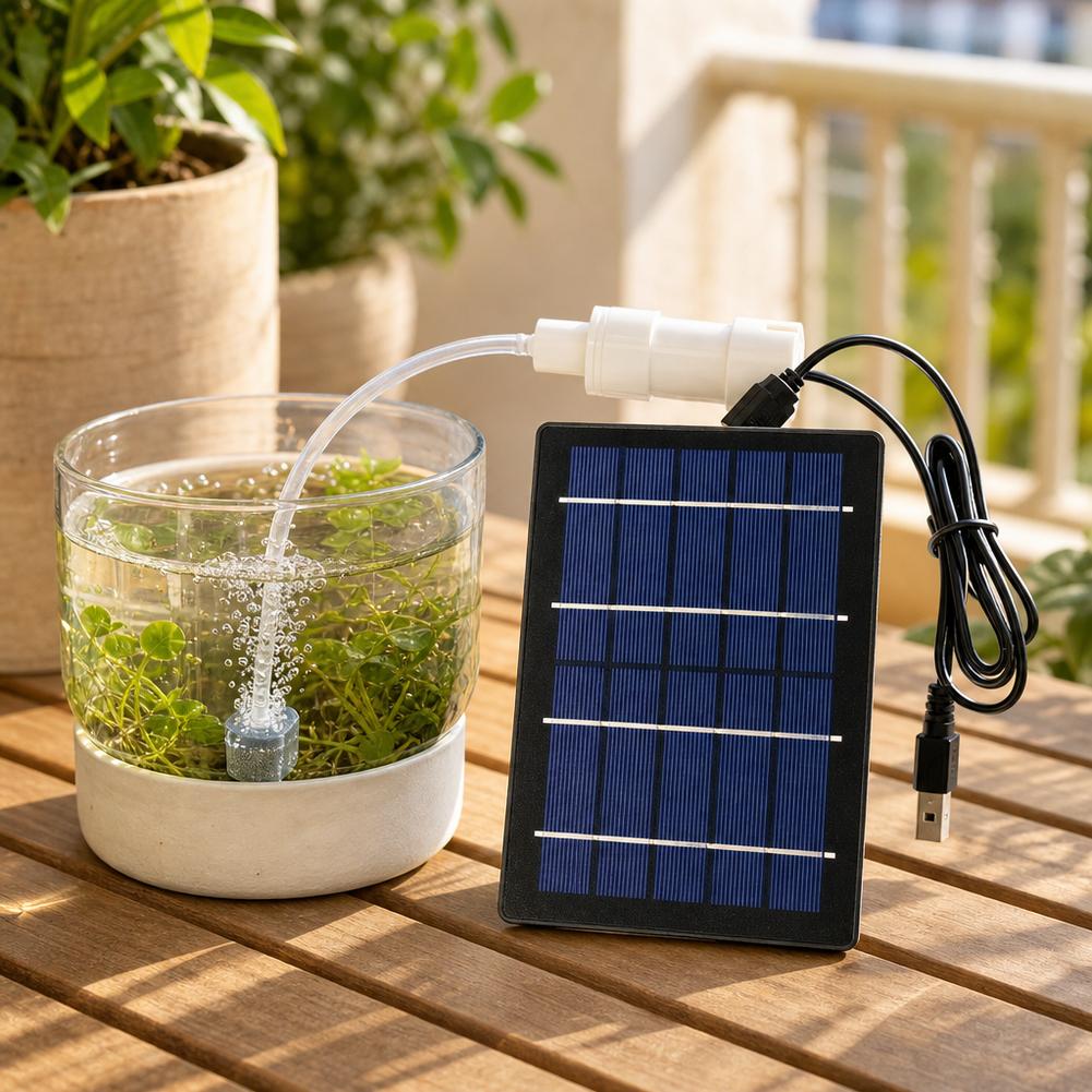 Solarna pompa powietrza do akw – Solar Pond Aerator Oxygen Pump recenzja i cena