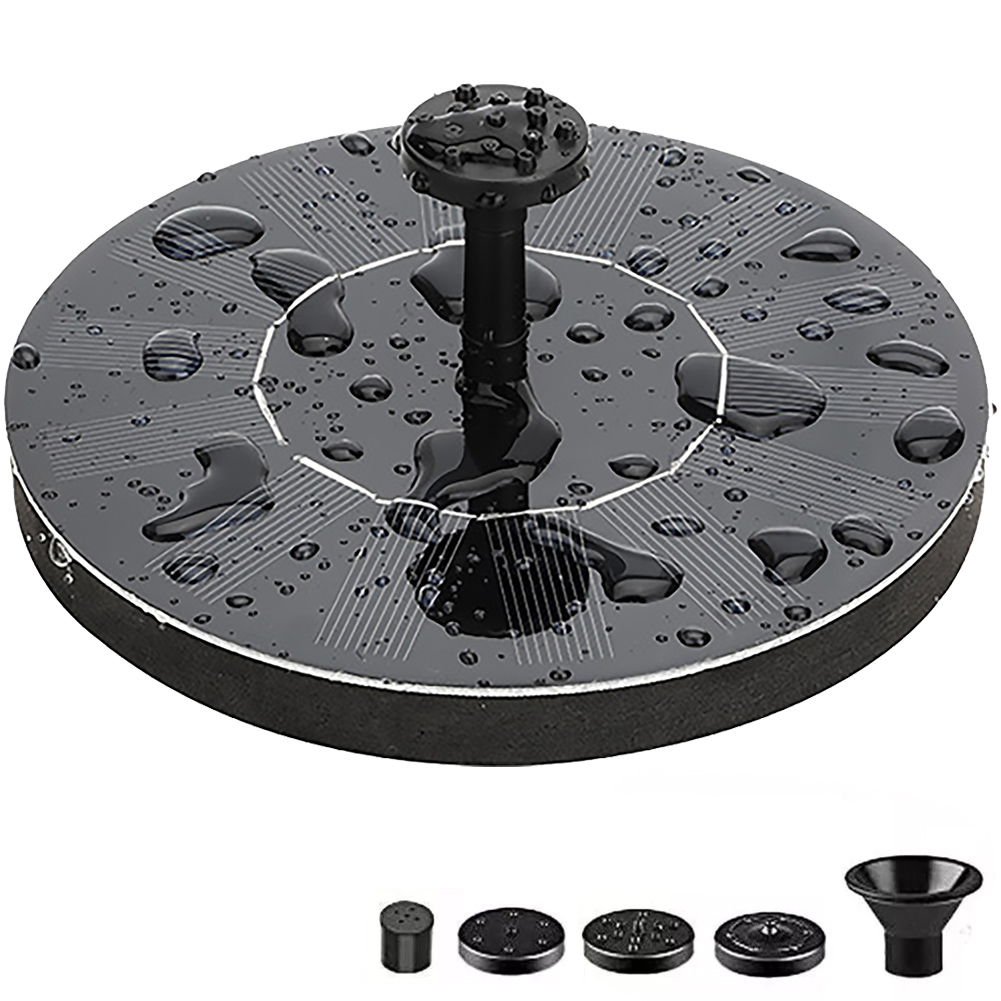 Pompa solarna do fontanny 1W,  – Floating Solar Fountain Water Pump recenzja i cena