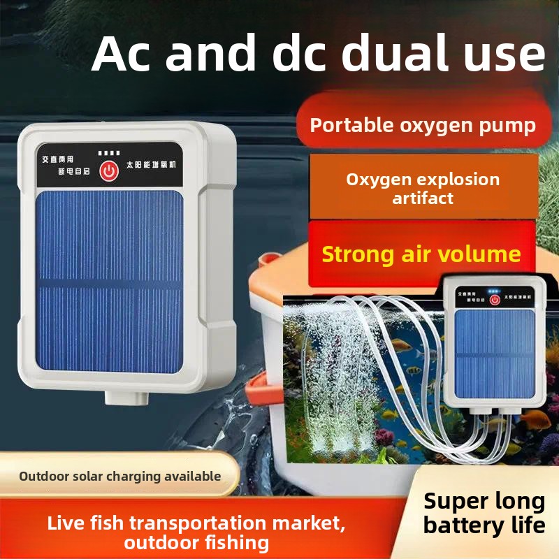Pompa tlenowa do akwarium z po – Solar Pond Aerator Oxygen Pump recenzja i cena