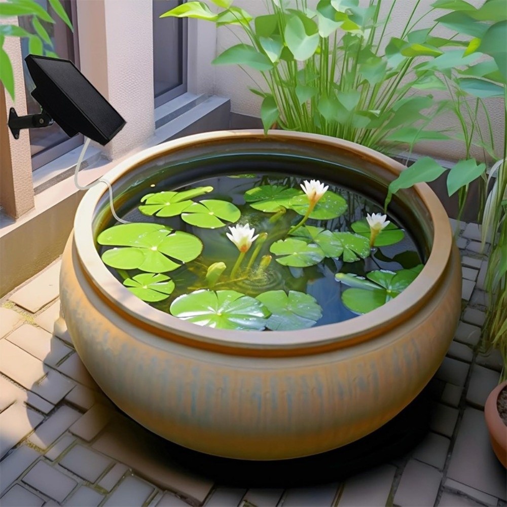 Cicha pompa tlenowa zasilana e – Solar Pond Aerator Oxygen Pump recenzja i cena