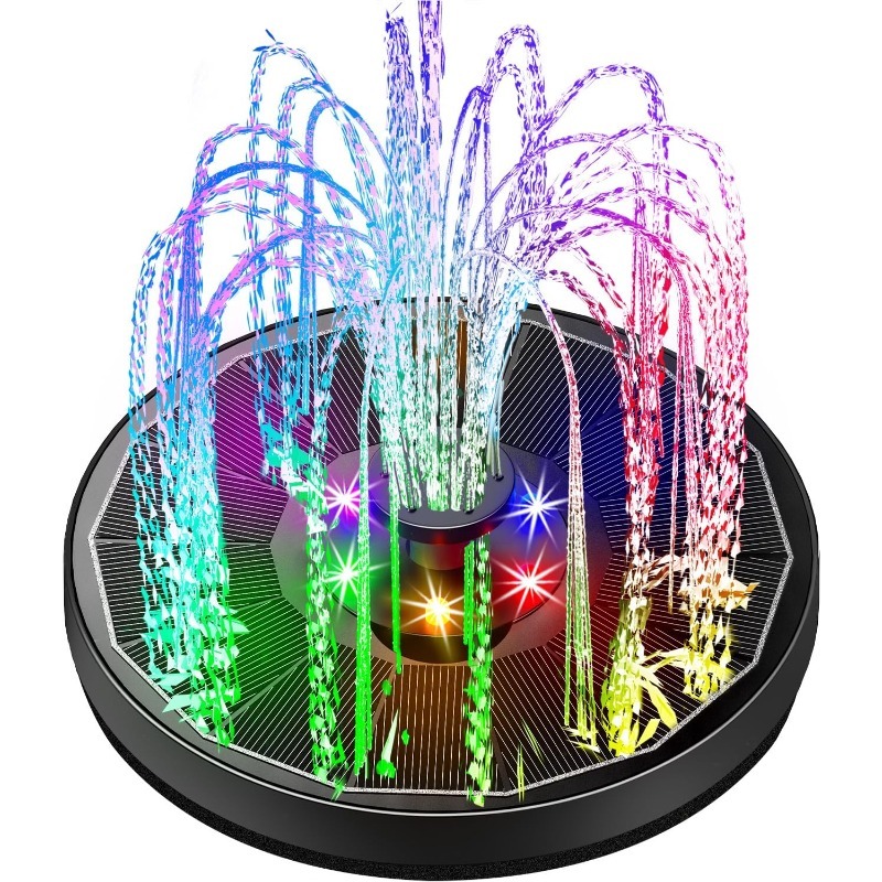 Solarna fontanna do wody, do b – Floating Solar Fountain Water Pump recenzja i cena