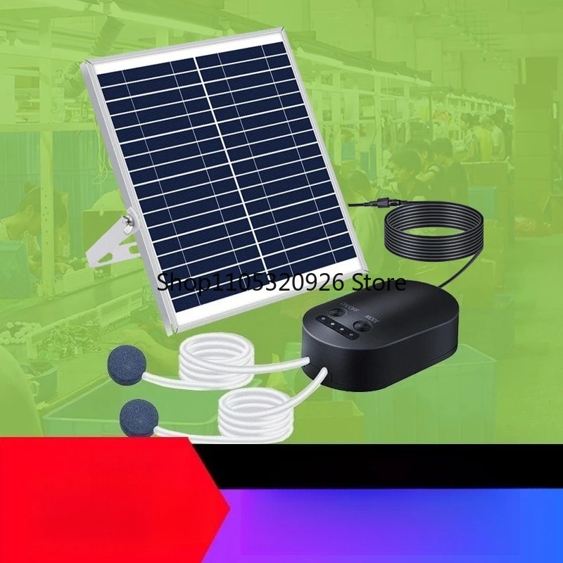 Pompa powietrza solarna 15W z  – Solar Pond Aerator Oxygen Pump recenzja i cena