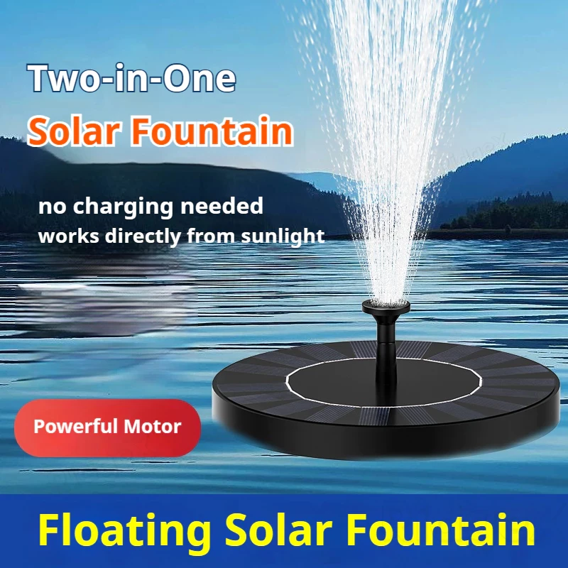 Solarna pompa wodna z LED do o – Floating Solar Fountain Water Pump recenzja i cena