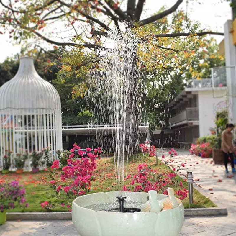 Fontanna solarna typu latarnia – Floating Solar Fountain Water Pump recenzja i cena